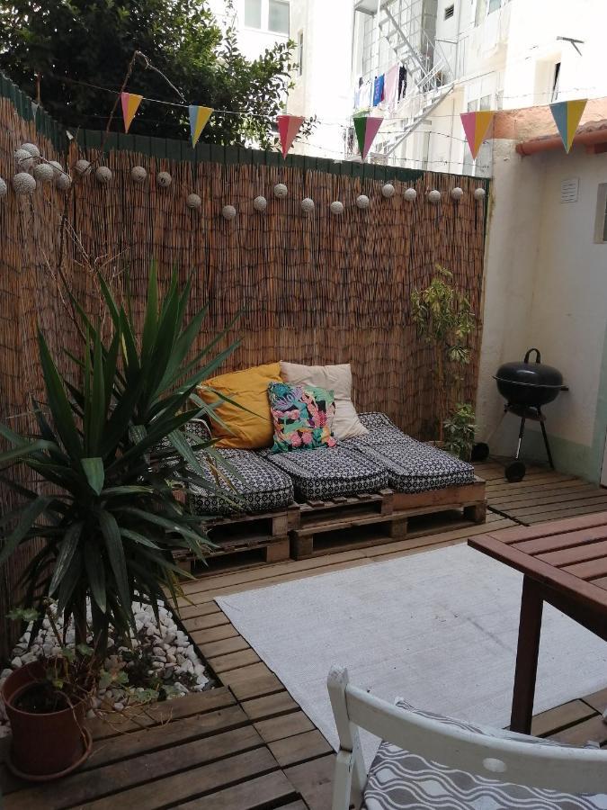 Apartamento Encantador Com Patio Lisboa المظهر الخارجي الصورة